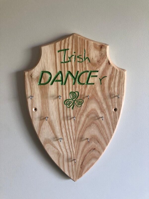 Irish dancer medal plaque