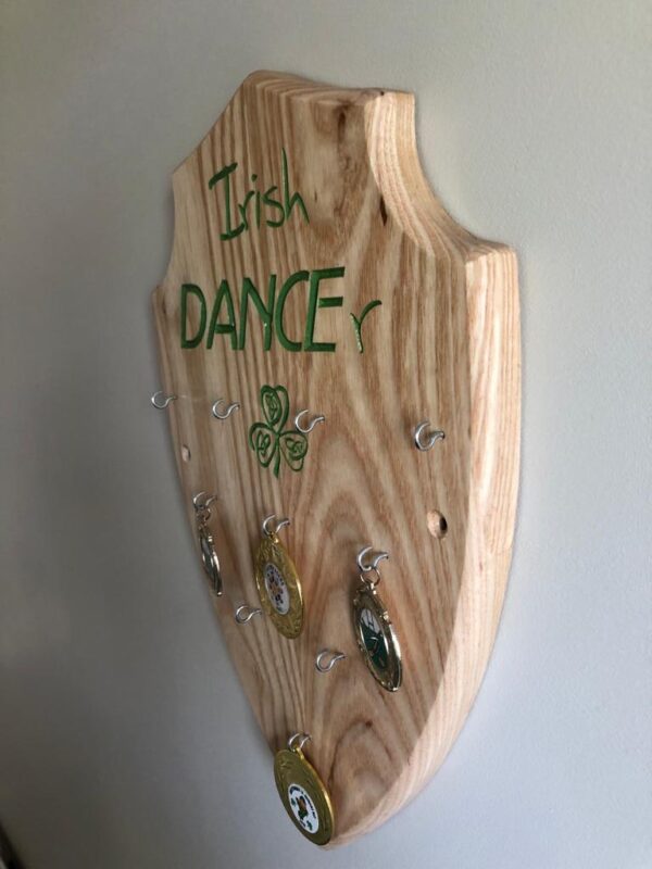 Irish dancer medal plaque